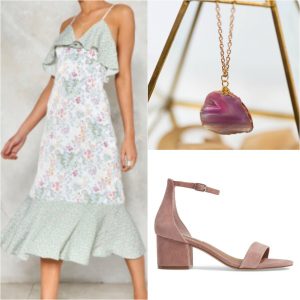 Honeymoon outfit inspiration for tropical vacation by Lipstick & Chiffon, for J'Adorn Designs custom jewelry