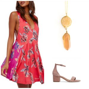 Tropical Honeymoon Casual Beach Outfit Inspiration with jewelry by J'Adorn Designs Maryland jeweler