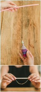How to travel with jewelry - Use an extra large reusable straw to keep long necklaces from tangling, pro jewelry care advice from J'Adorn Designs gemstone jewelry